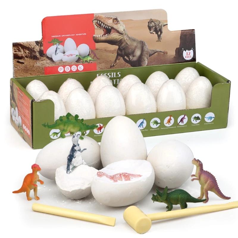 

Kids Interactive Dinosaur Egg Accessories Educational Play Funny Table Toy Best Gift for Indoor/Outdoor Supplies A2UB