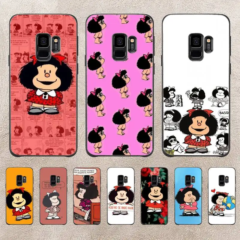 

Mafalda Phone Case For Samsung Galaxy J200 J2 Prime J2 Pro J6 2018 J250 J4 Plus J415 J5 Prime J7