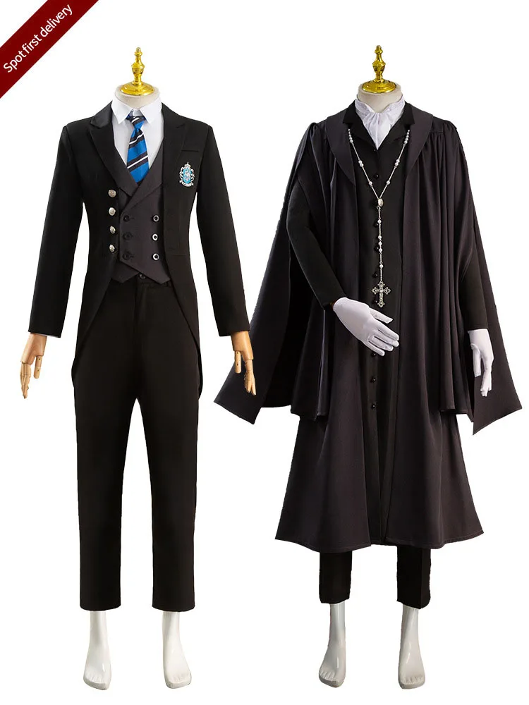 Костюм черного Батлера для косплея Эдгара Себастьяна Германа