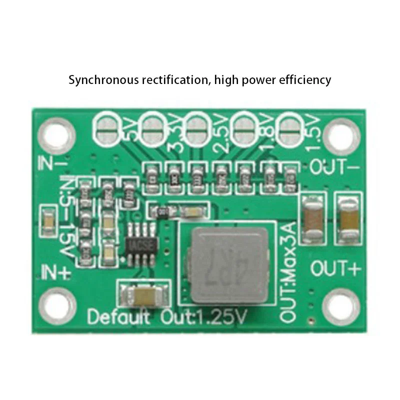 Новинка 1 шт. встроенный понижающий блок питания маленького размера 3 А