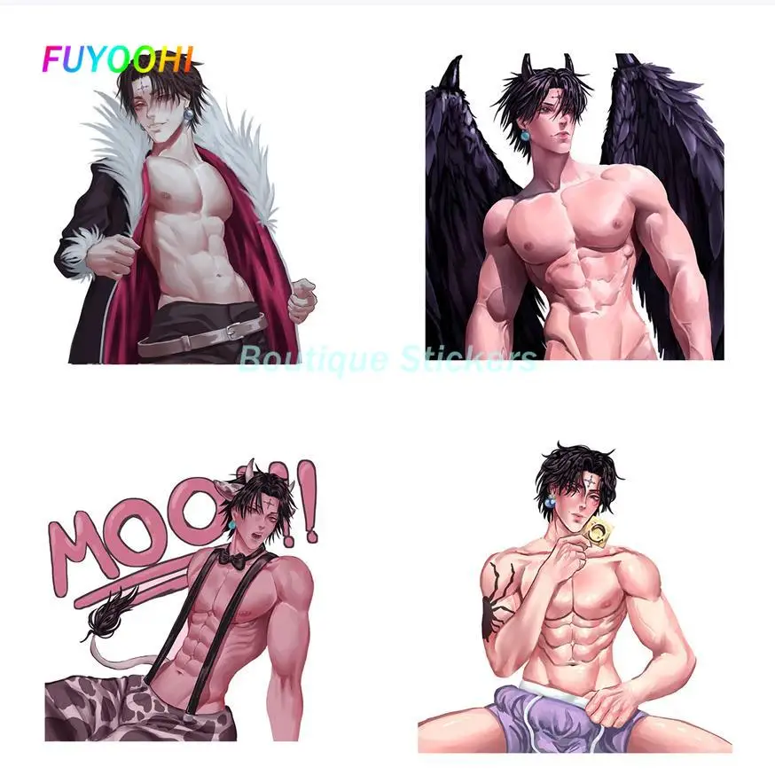 

FUYOOHI Play наклейки для HxH Chrollo Lucilfer Сексуальные виниловые автомобильные наклейки с защитой от царапин Графический багажник