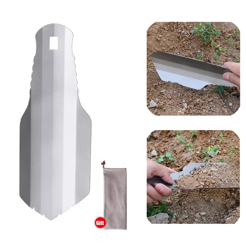 

NEW Camping Shovels Outdoor Compact Poop Shovel Trowel Ultralight Backpacking Multi Tool For Hiking Camping And Survival