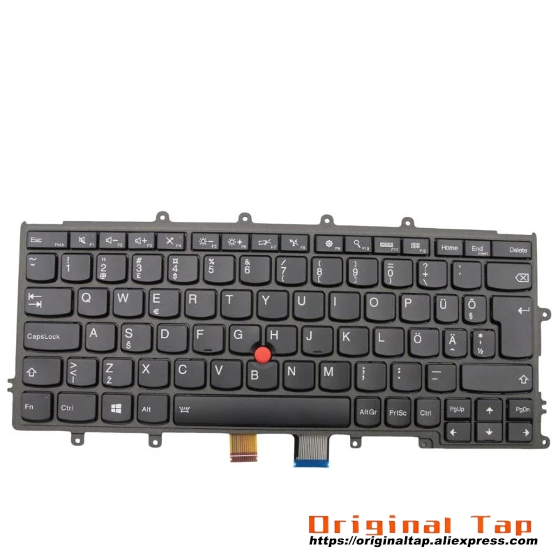 Клавиатура с подсветкой EE Estonian для Lenovo Thinkpad X230s X240 X240s X250 X260 04X0214 01AV537 01AV577 04X0252