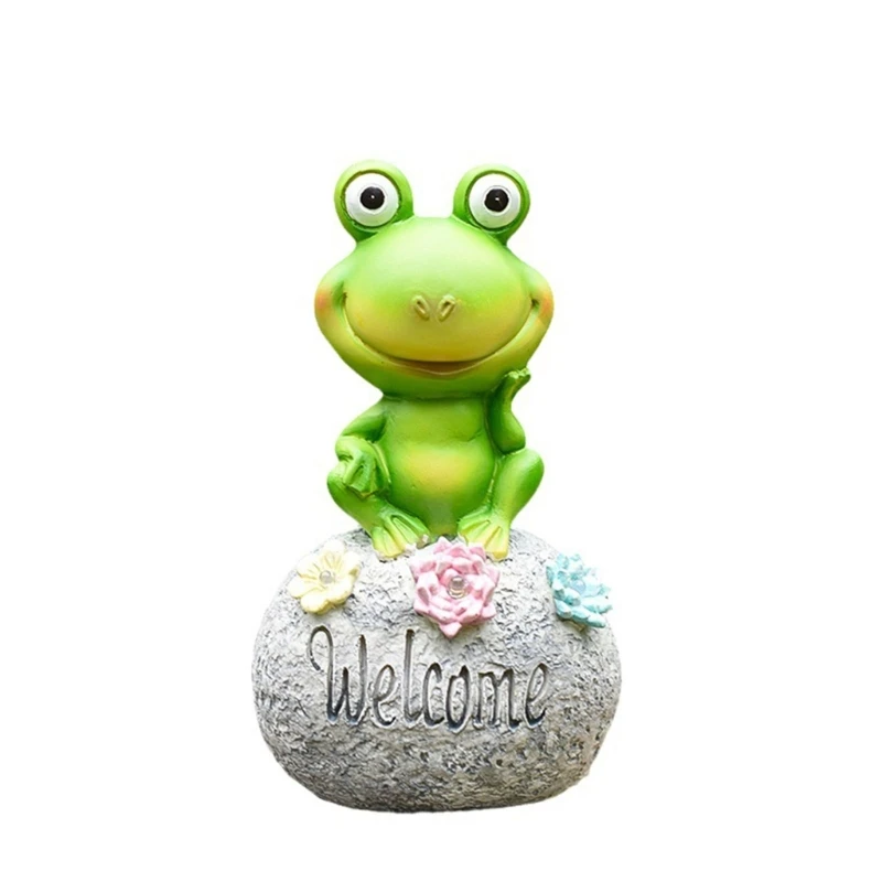 

Resin Garden Lamps Solar Powered Statue Lights Solar Lamps Resin Material