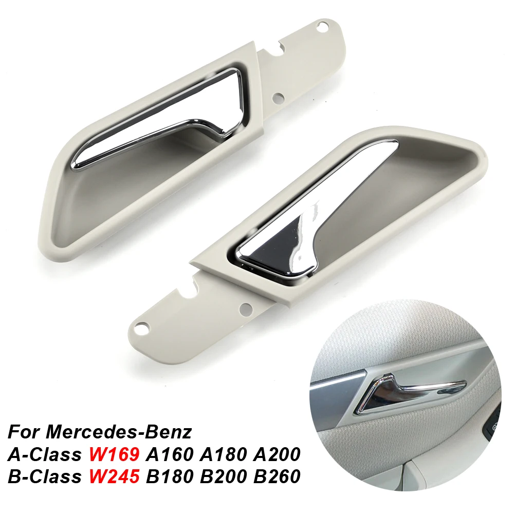 

Black Gray Beige Left Right Car Inner Interior Door Handle For Mercedes-Benz A B Class W169 W245 2008-2012 A1697600961