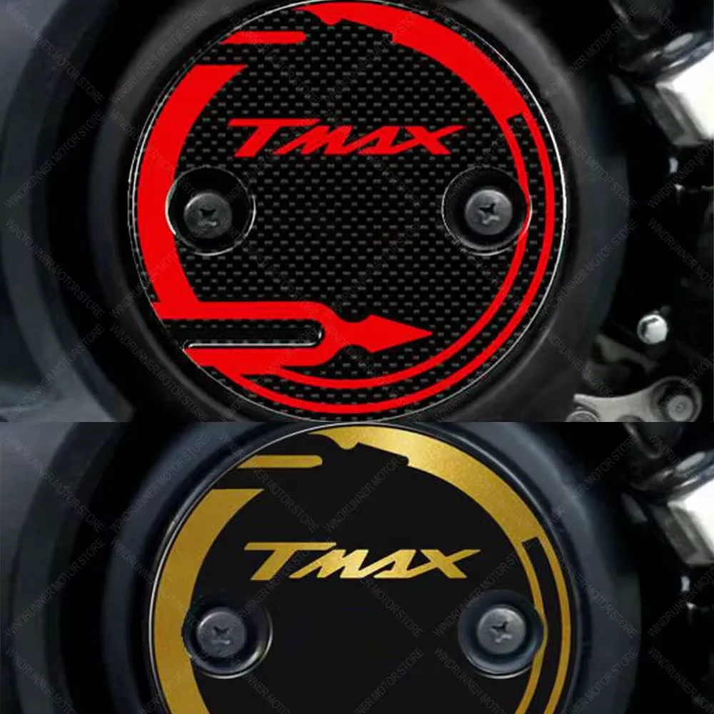 3D-наклейка из смолы украшение и защита двигателя мотоцикла для TMAX 500 530 T-MAX 2001-2016