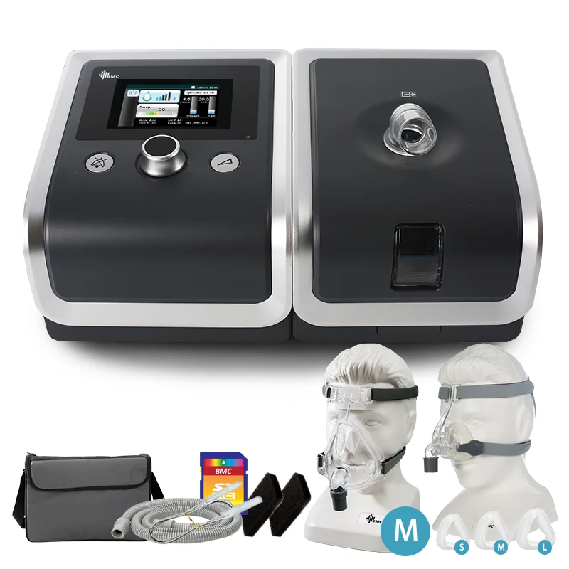 

E-20A Auto CPAP с назальной маской или Полнолицевой Маской и дорожной сумкой, забота о здоровье, портативный для апноэ сна, против храпа с 2 масками