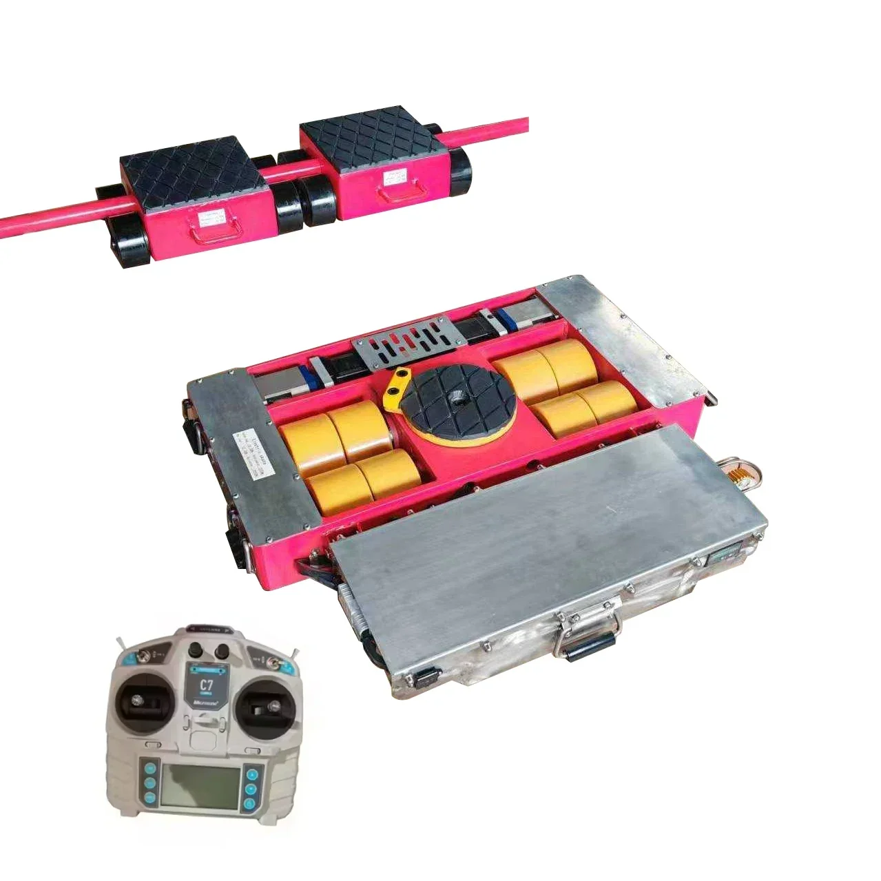 30-тонный Электрический роликовый коньк MacsShine 8-колесный Тип для тяжелых