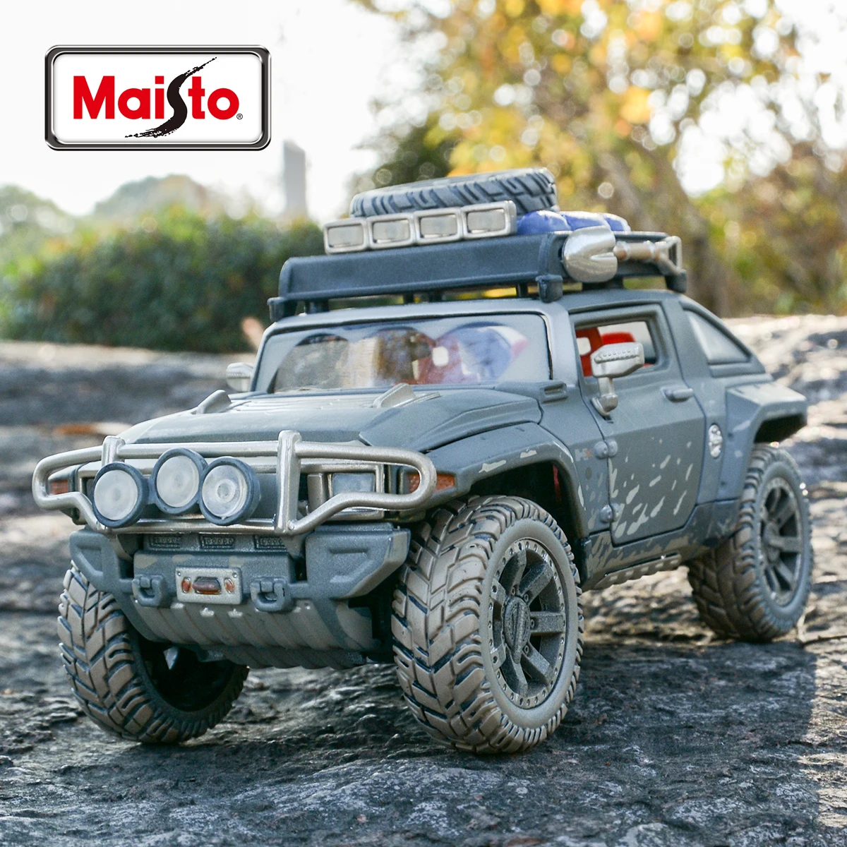 

1:24 HUMMER HX Concept Alloy Car Model Diecasts Metal Off-Road Vehicles Car Model High Simulation Collection Childrens Toys Gift