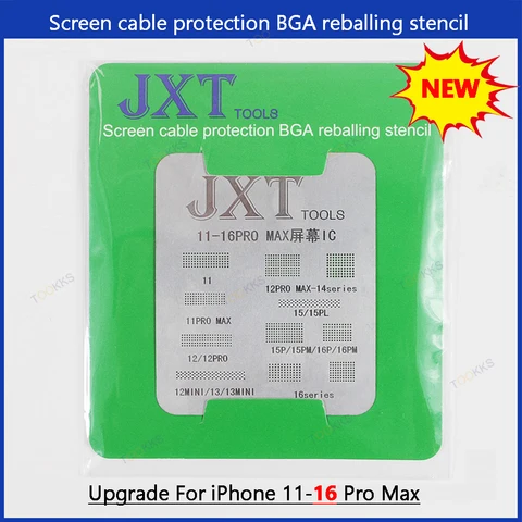 Трафареты для реболлинга BGA TOOKKS для iPhone 11 12 Pro 13 14 15 Pro Max