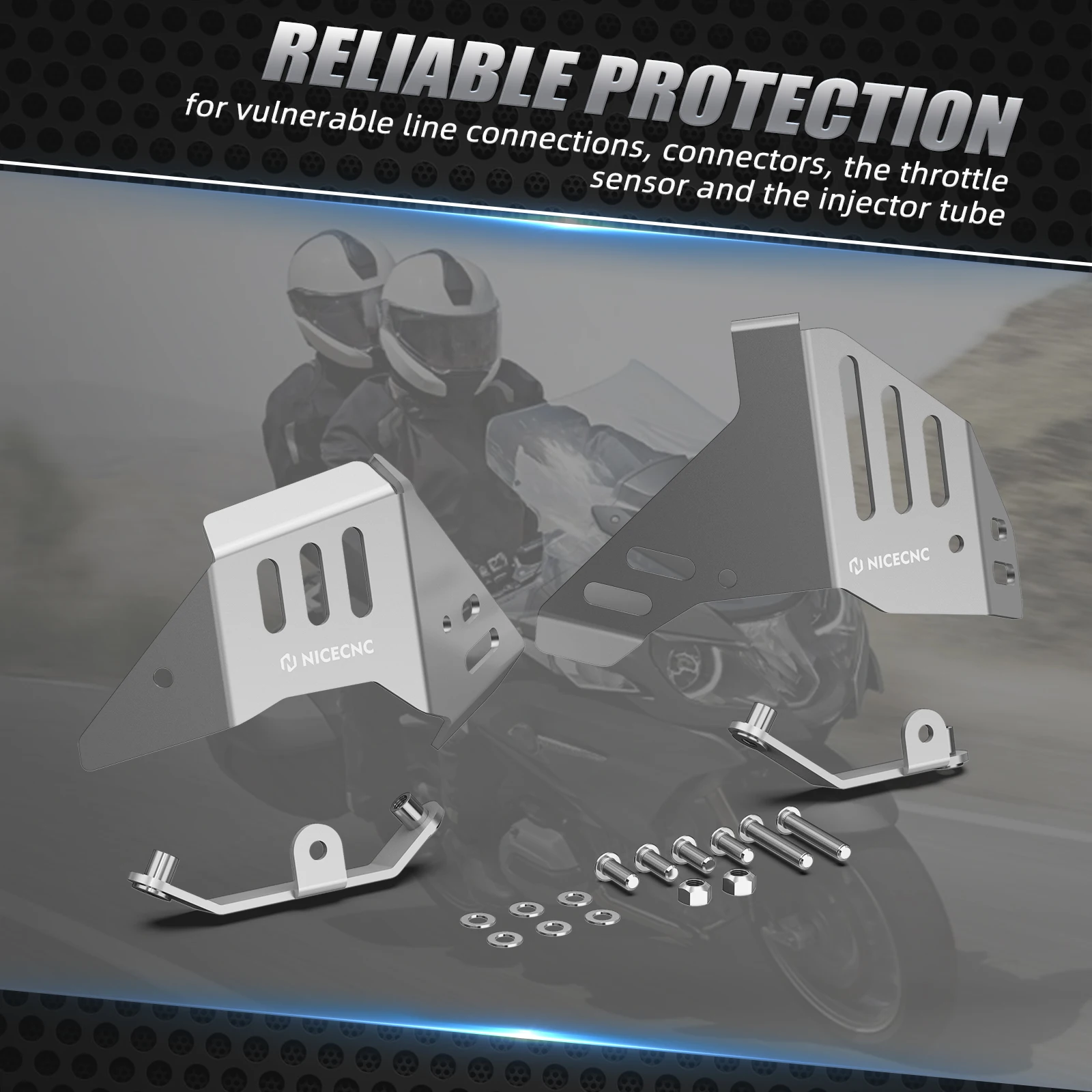 Для BMW R1250GS 2018-2023 гг. защитные чехлы для корпуса дроссельной заслонки защитная
