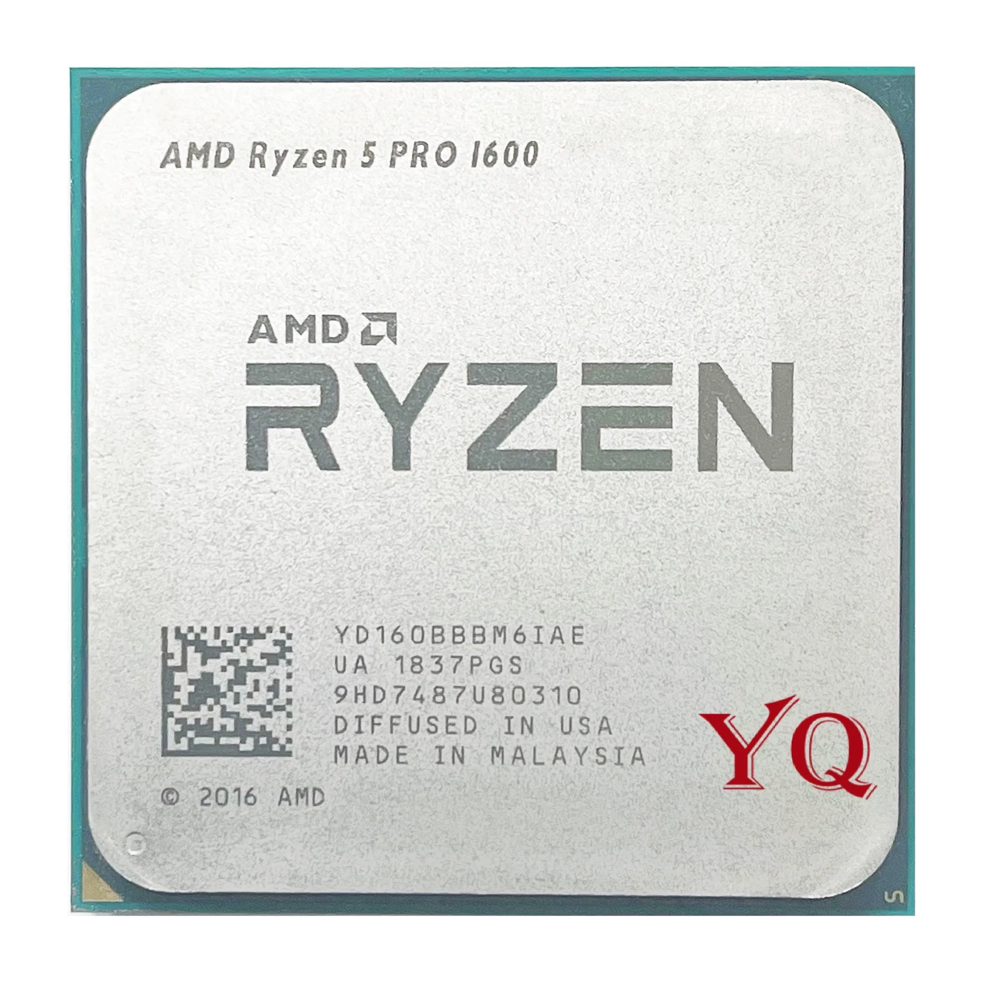Б/у Процессор AMD Ryzen 5 PRO 1600 R5 3 2 ГГц шестиядерный процессор YD160BBBM6IAE - Цена: 54.55