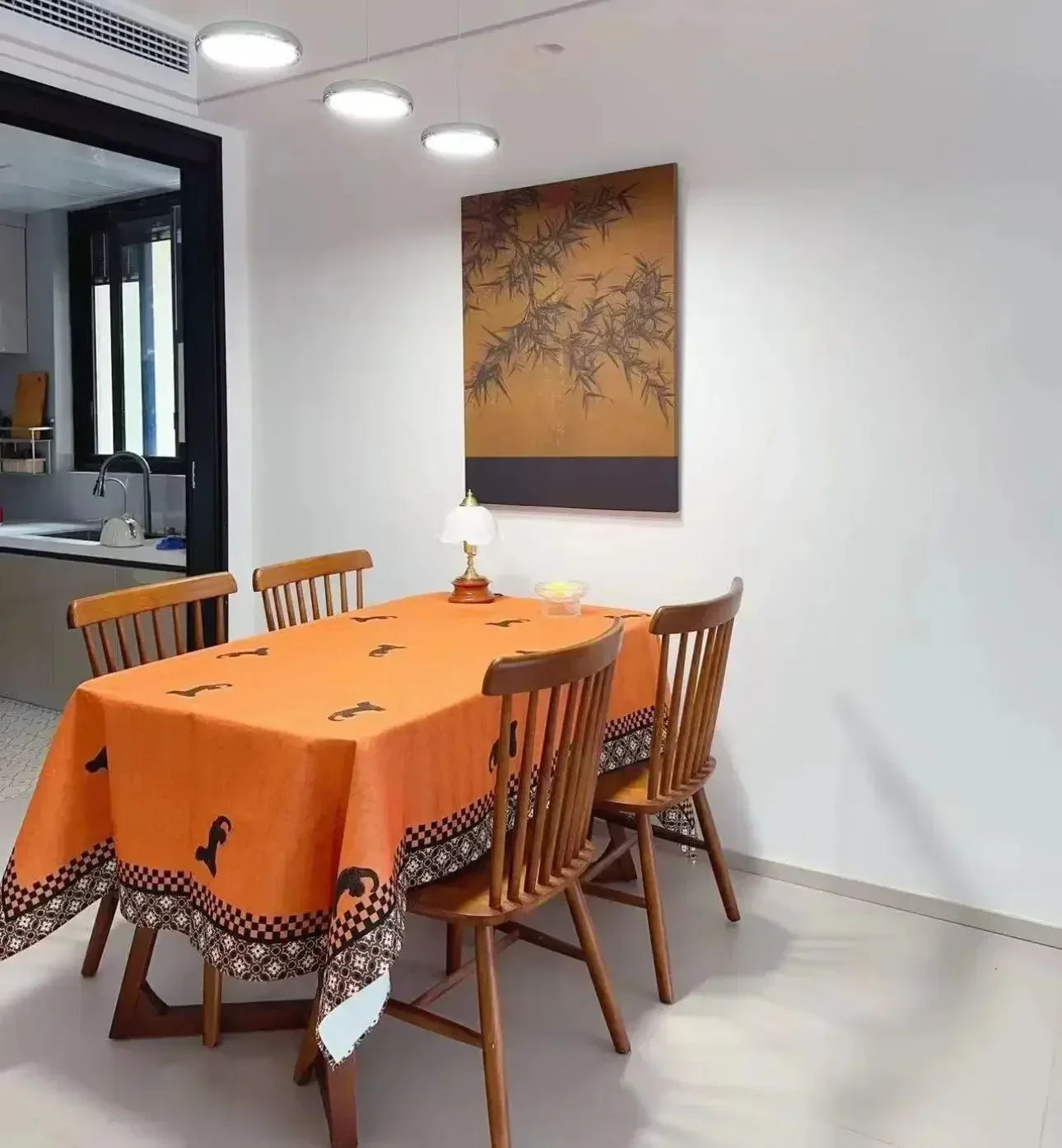 Bijen En Honingraat Rechthoek Geel Bloemen Tafelkleed Voor Restaurant Bruiloftsfeest Thuis Keukentafel Decoratie