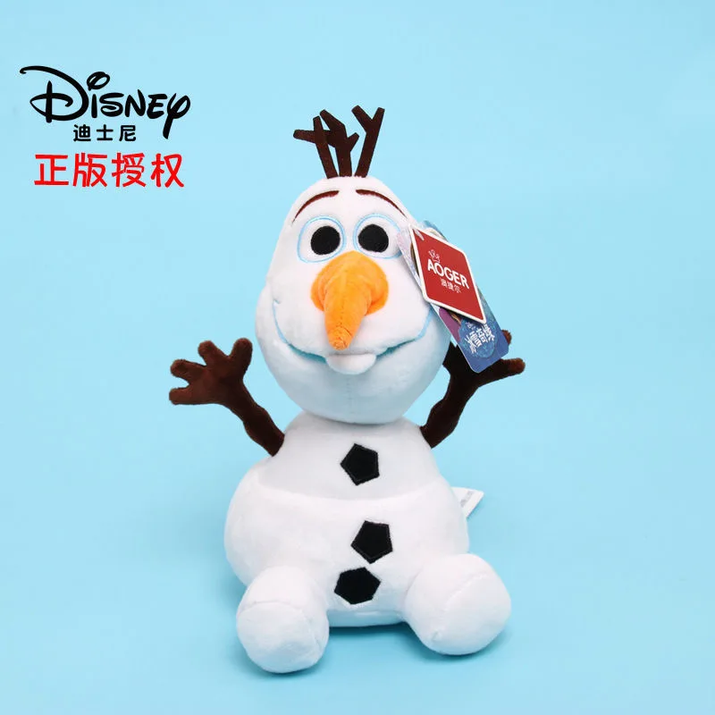 Disney cartoon Frozen Olaf Plush Kawaii Snowman Cartoon Cute Plush Stuffed Animals Doll Toys