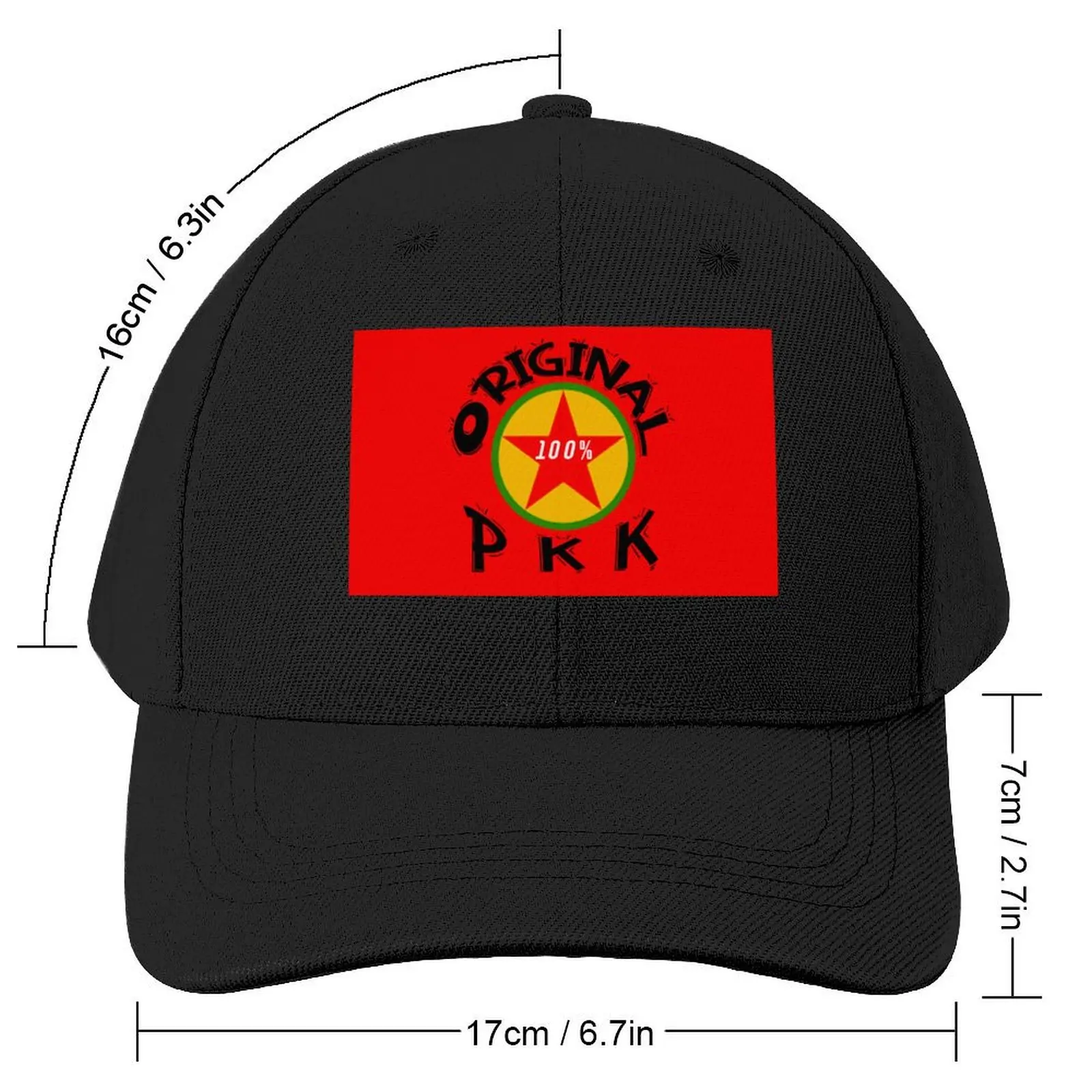 Оригинальная бейсболка PKK Спортивная кепка Рождественская шапка Шапки для