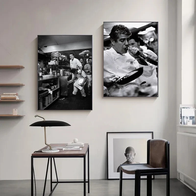 Постер с Энтони Бурденом печать на холсте