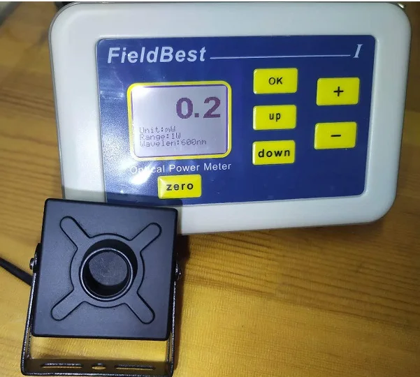 

Laser power meter full wavelength high-precision 0.1mW-2W measuring range 0.1mW resolution value