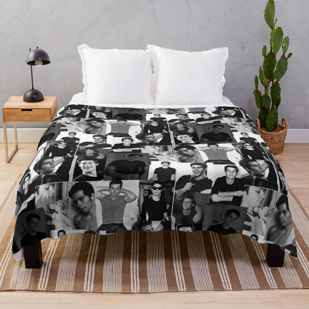 

Одеяло с надписью Dylan obribrien, декоративное одеяло