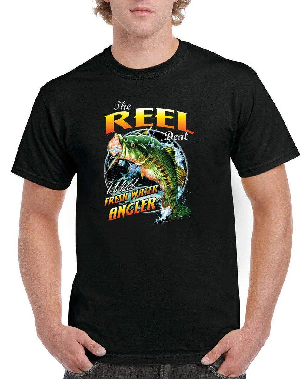 Крутая футболка для рыбалки в пресной воде |