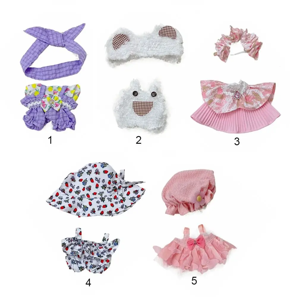 20 см кукольная одежда аксессуары сменный наряд кепка платье костюм косплей