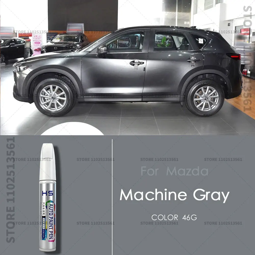 

Ручка-корректор для ремонта лакокрасочного покрытия автомобиля Mazda CX3, аксессуары для устранения царапин, цвета: белый 34K, синий 42M, 41B, черный 16W, 38A, золотой серый 46G, красный 46V