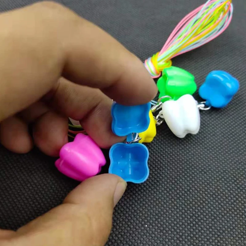 5 шт./компл. коробка для детских зубов в форме зуба детский органайзер молочных