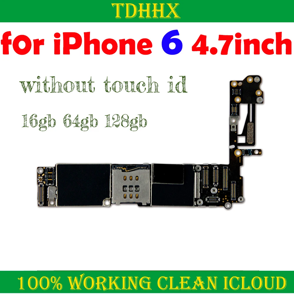 Для iPhone 6 6S Бесплатный iCloud логическая плата хорошо протестирована для 6Plus 6splus 5