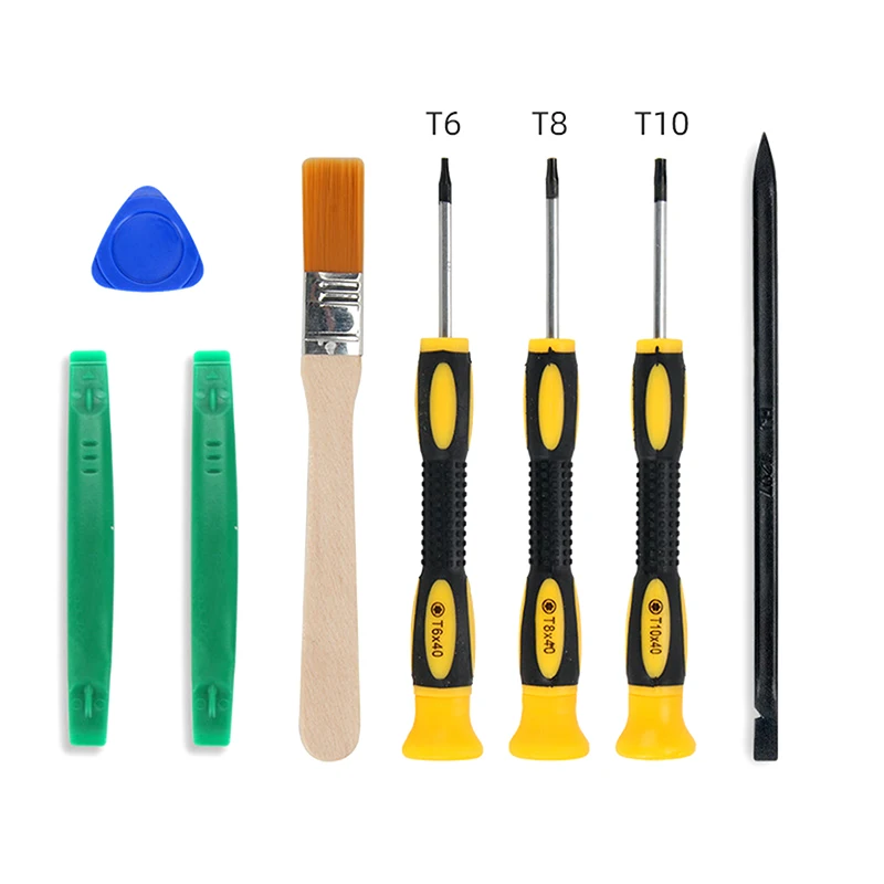 8 шт./компл. отвертка Torx T8 T6 T10 H35 для Xbox One 360 PS3 PS4 набор инструментов ремонта