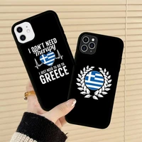 greece greek national flags phone case silicone pctpu case for iphone 11 12 13 pro max 8 7 6 plus x se xr hard fundas
