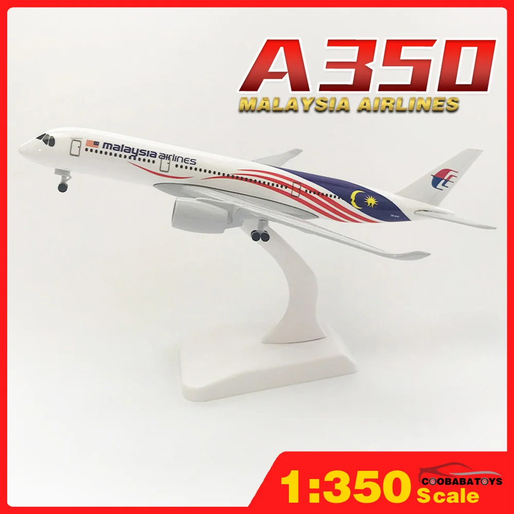 

Toy Plane Model 20cm Scale 1:350 Malaysia Airlines A350 A380 Metal Diecast Airplane Aircraft Toys For Kids Boys Children Airbus