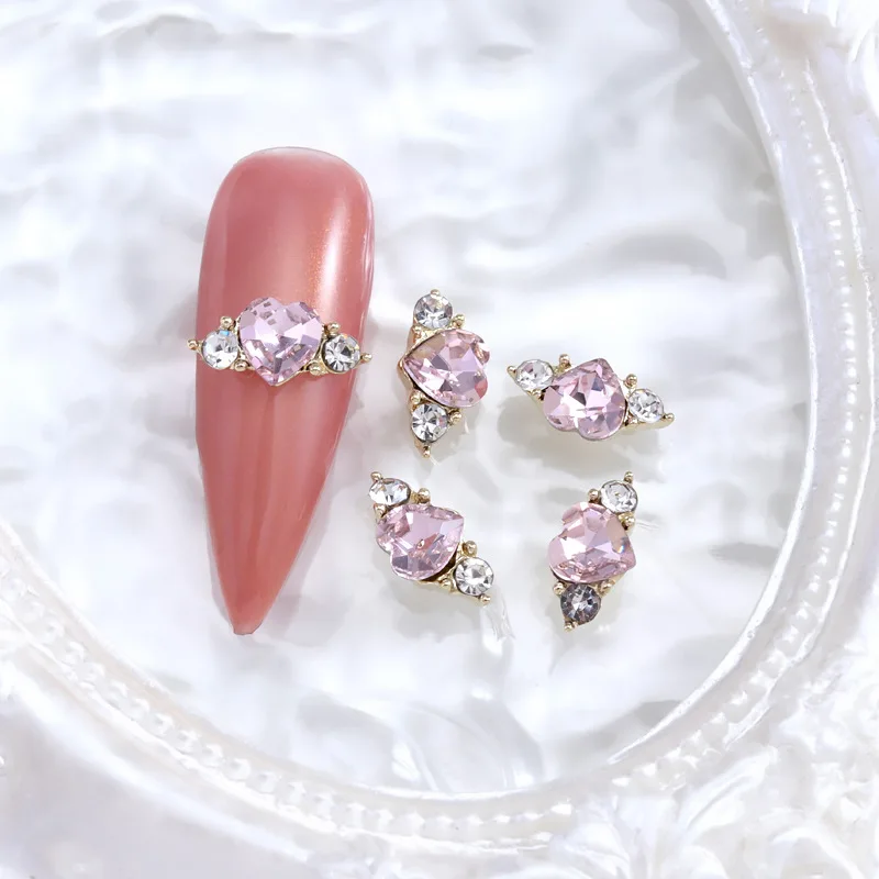 

Love Ring Jewelry Diamond Super Shiny Multi faceted Crystal Diamond 2023 New Nail Decoration Fancy Diamond Accessories