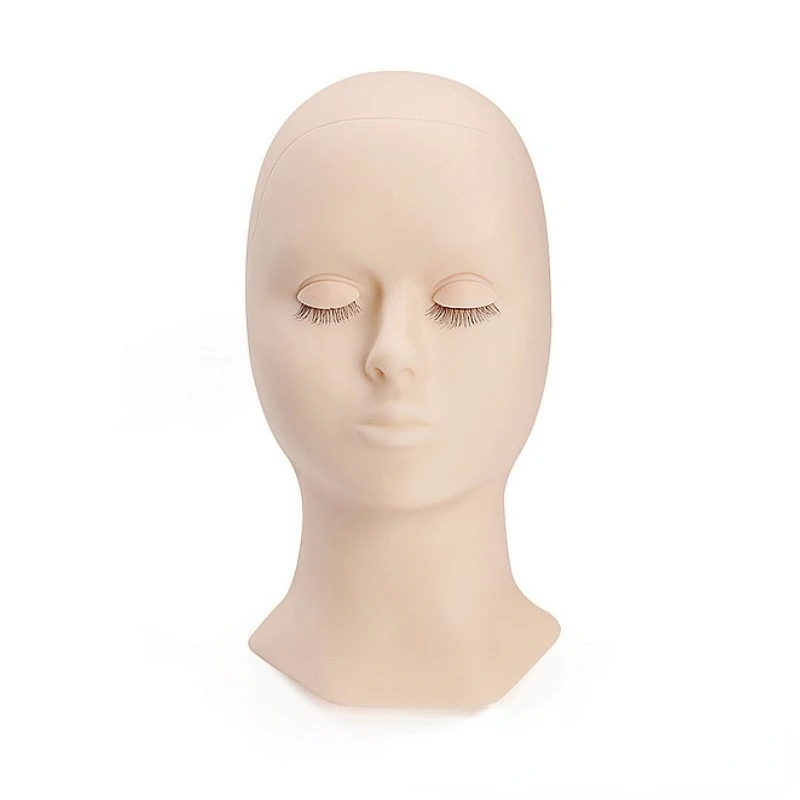 

Training Lash Mannequin Head With Eyelid Kit Supplies Professional Practice Eyelash Mannequin Head For Lashes Extension