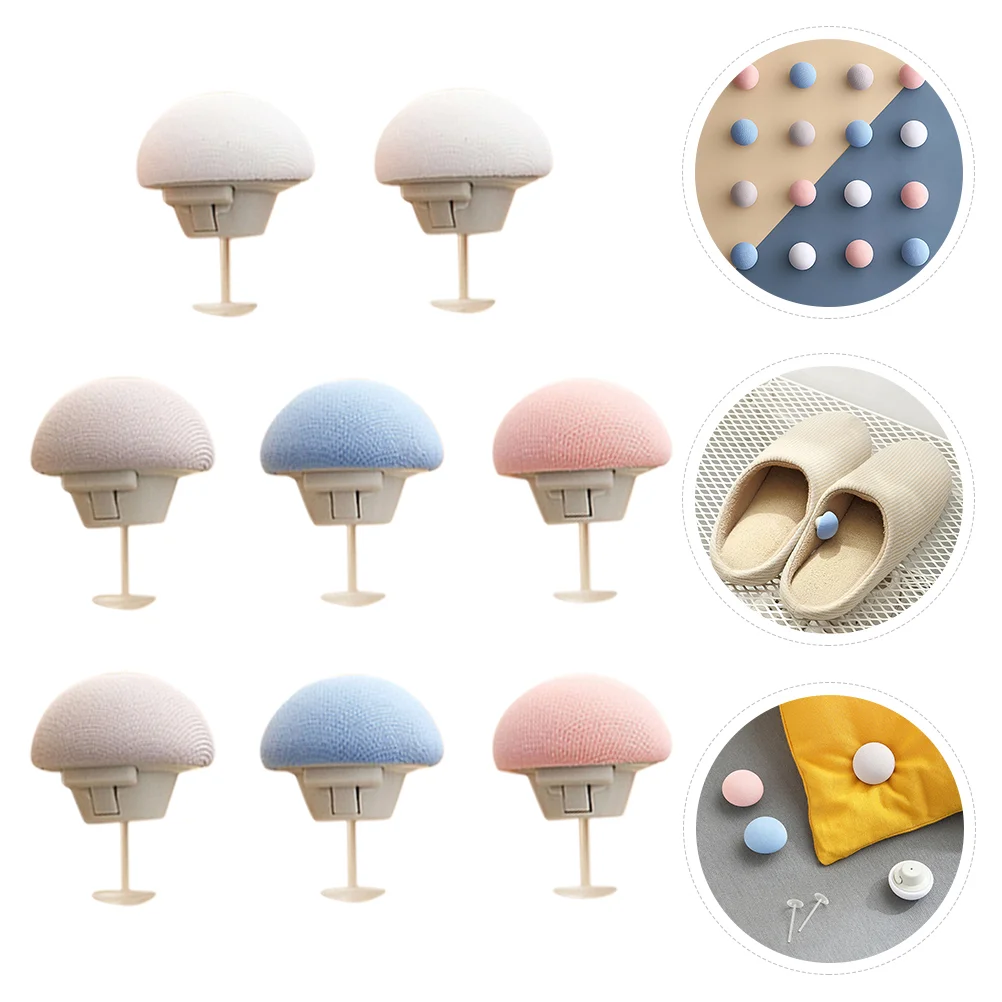 

8pcs Practical Fixing Pin Professional Dust Ruffle Pin Bed Skirt Fixing Pin