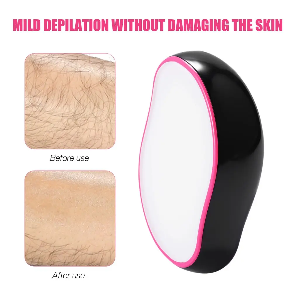 

Популярный модный безболезненный безопасный эпилятор для удаления волос, Легкая очистка, многоразовый инструмент для красоты тела и депил...