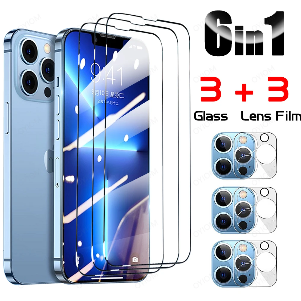 

Защитное стекло, закаленное стекло для IPhone 13 Pro Max, Apple 13 Mini