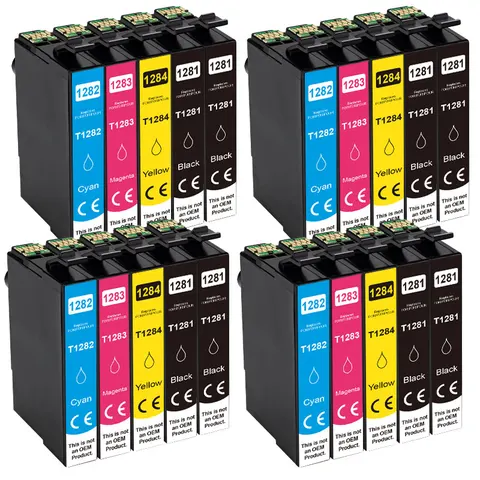 ALIZEO 1281XL картридж, совместимый с Epson T1281 T1282 T1283 T1284 230 125 S230 130 420 Вт 425 Вт 430 Вт 305FW 440 Вт 435 Вт 430 Вт
