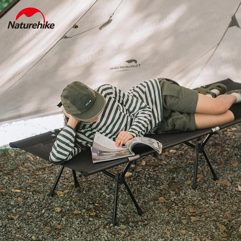 Naturehike Travel Кемпинговая кроватка на открытом воздухе высокая и низкая складная
