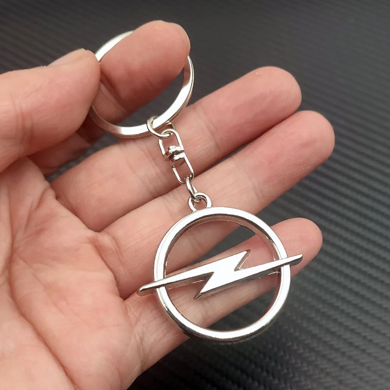 Автомобильный Стайлинг эмблема логотип брелок Металлический для Opel Jeep Mitsubishi Ferrari