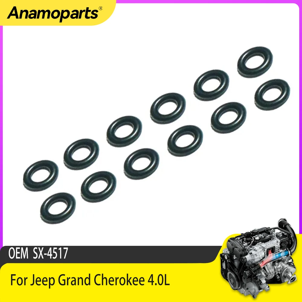 

Комплект уплотнительных колец топливной форсунки для Jeep Grand Cherokee 4.0L