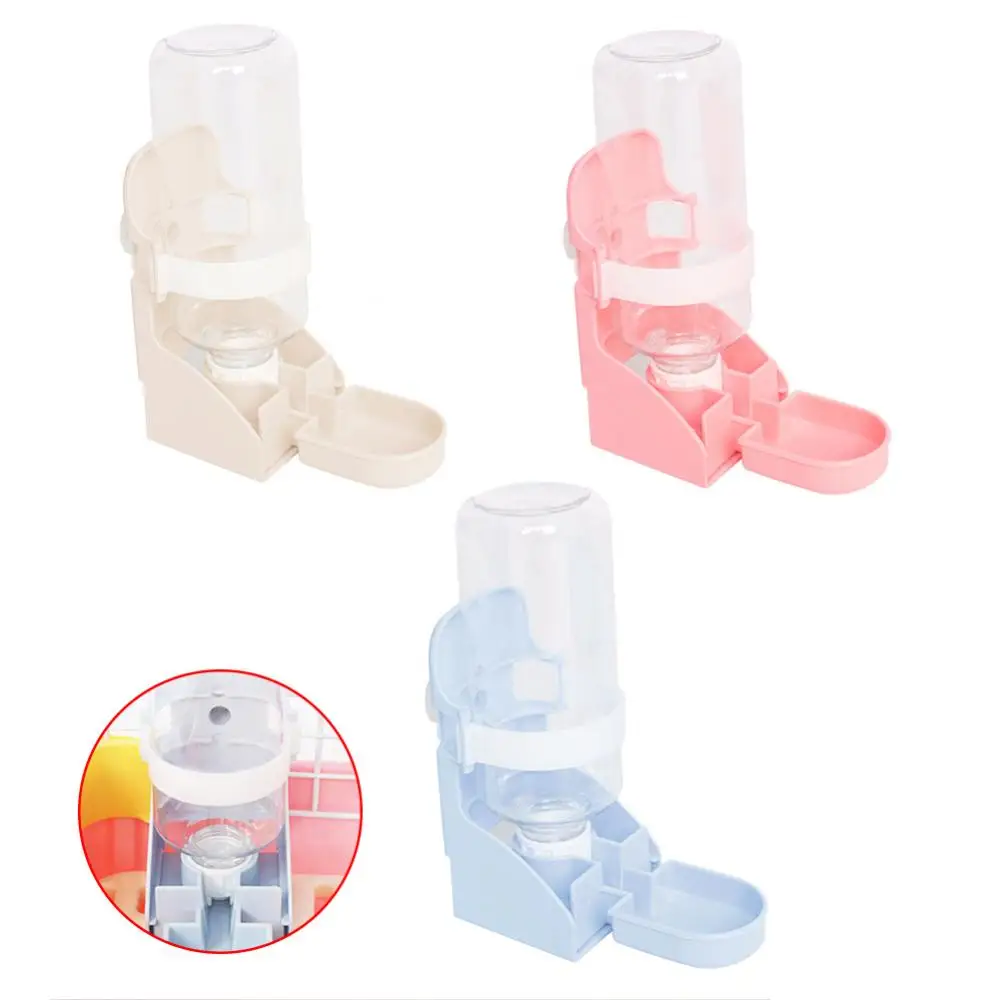 

500ml Small Pet Hamster Squirrel Automatic Feeding Feeder Water Bottle Dispenser
