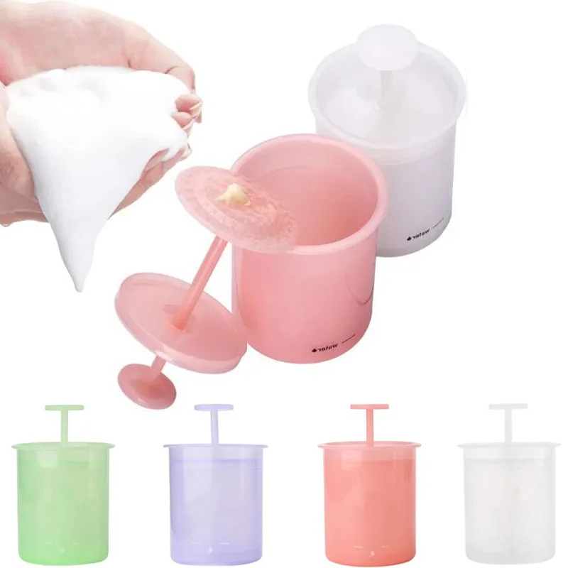 

Foaming Clean Tool Simple Face Cleanser Shower Bath Shampoo Foam Maker Bubble Foamer Device Cleansing Cream Reusable