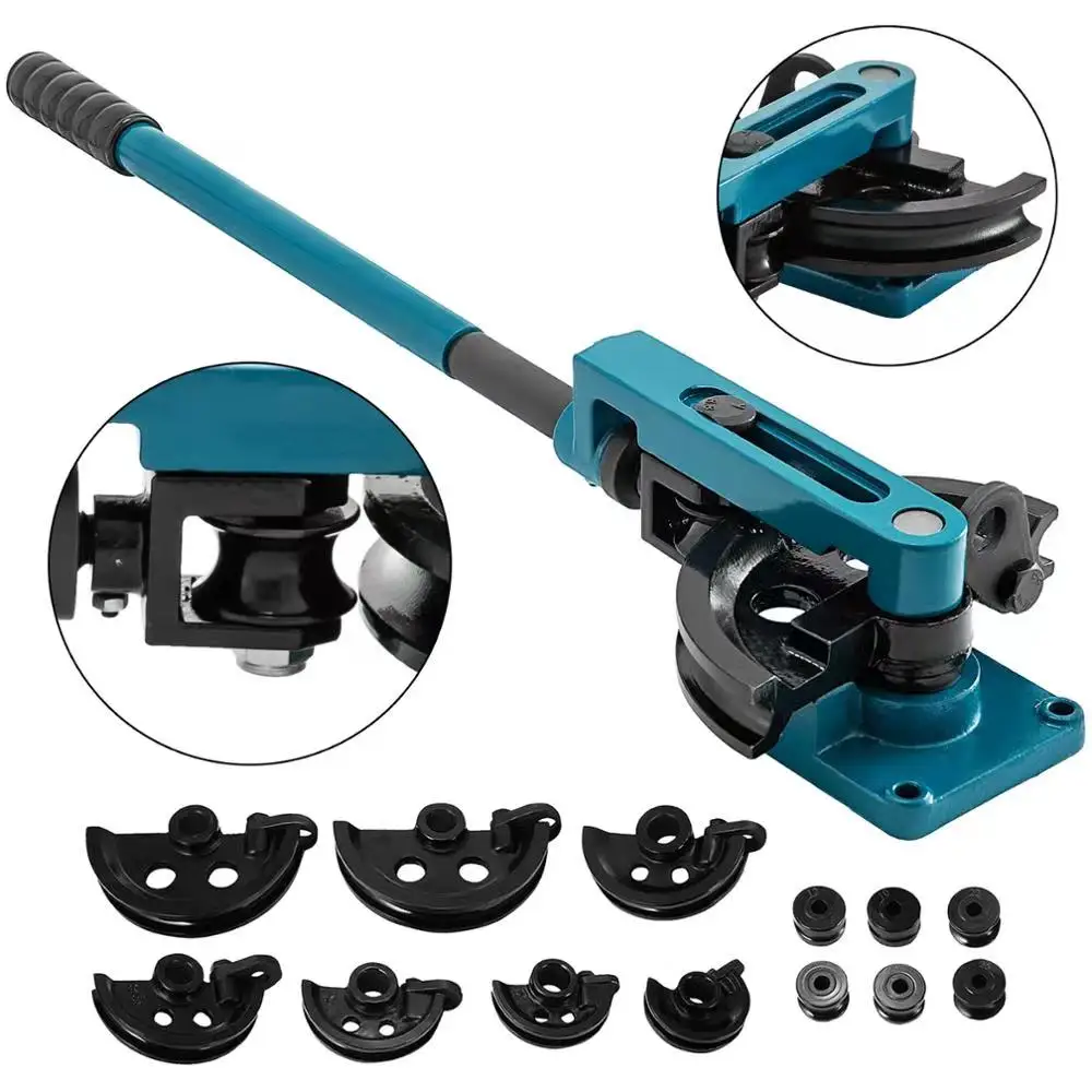 

Manual Pipe Bender 10-25mm Diameter 0.8-2.0mm Thickness Tube Bending Machine Lever Type Heavy Duty Tubing Bending Tools SWG-25