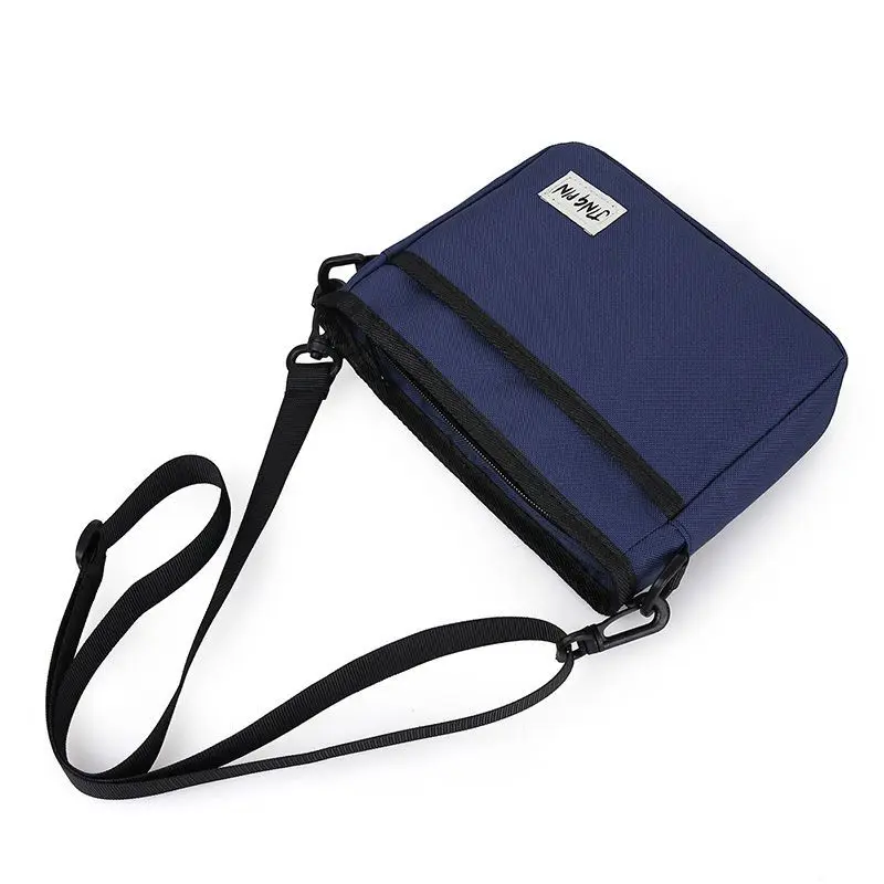 Men's Simplicity Messenger Shoulder Bag Ins Japanese Fashion Small Bag Summer Casual Lightweight Portable Crossbody Shoulder Ba