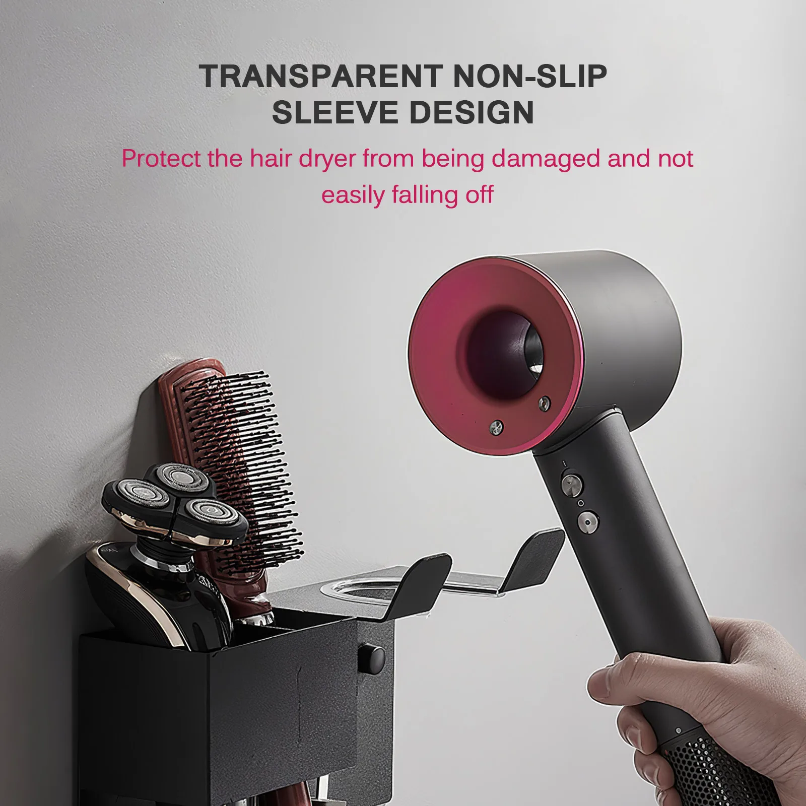 Настенный держатель для фена-держатель фена Dyson Supersonic подставка-органайзер