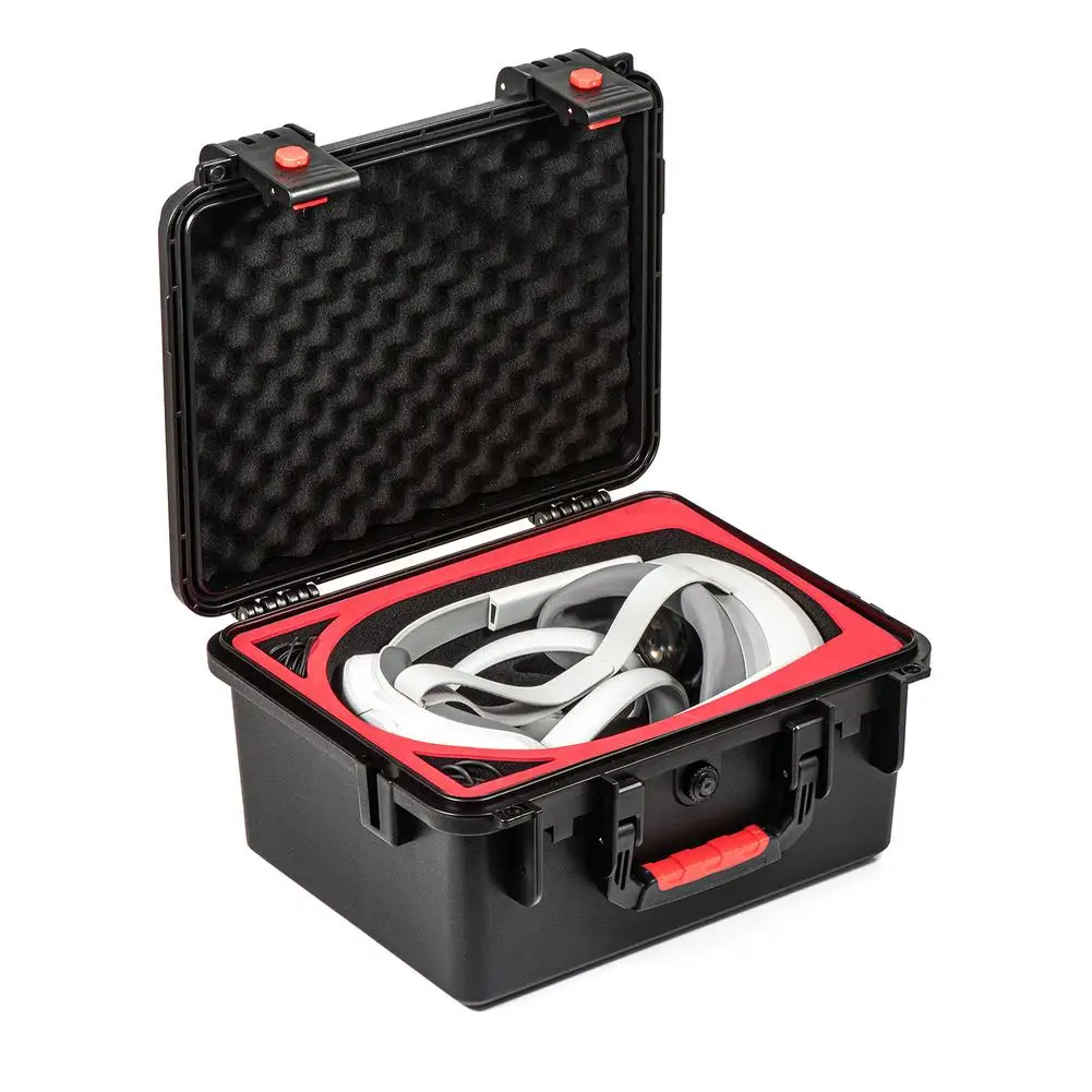 

Бокс для хранения большой емкости соответствует стандартам, совместимым с очками PICO4 VR, герметичный водонепроницаемый защитный чехол