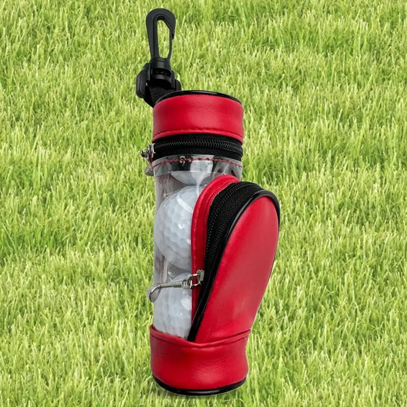głosem Przenośna torba golfowa Pudełko do przechowywania kostek golfowych Torba biodrowa Outdoor Sports mała na piłki treningu golfowego