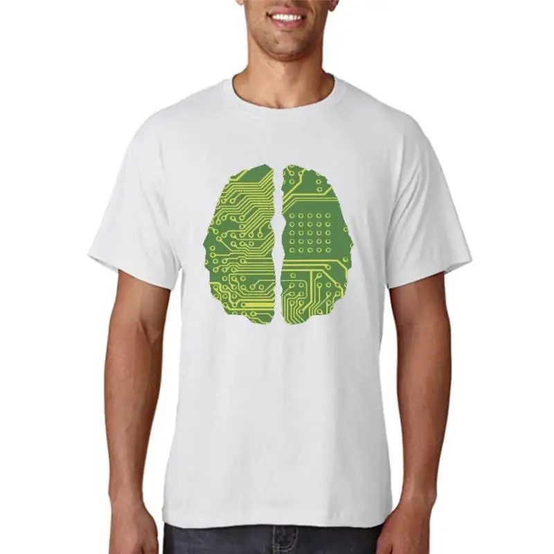 

Title: Cybernetics Brain T-Shirt Engineer Ingenieur Computer Science Scientist Fun