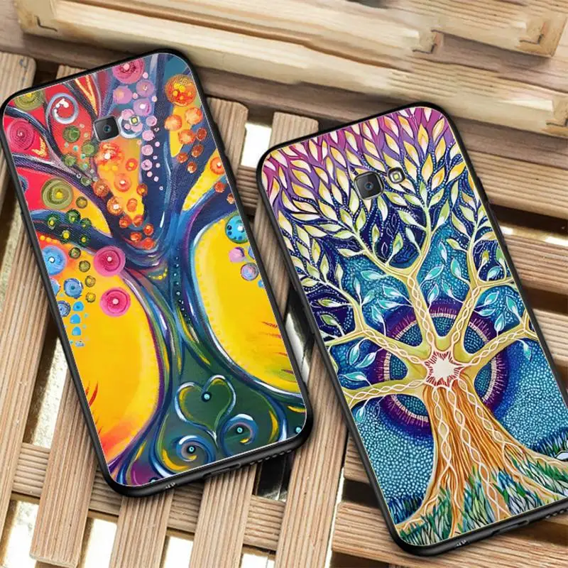 

Tree of Life Phone Case for Samsung J 2 3 4 5 6 7 8 prime plus 2018 2017 2016 core