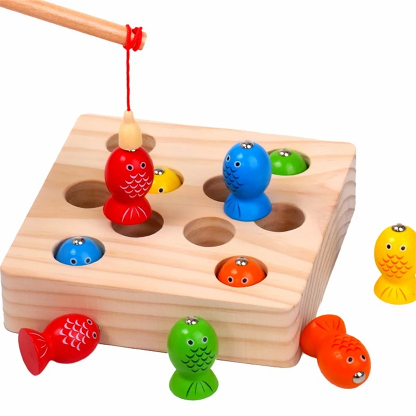 

Montessori Practical Life Materials Fishing Game Learning Eudcation Montessori Educational Teaching Aid Toys For Children D65Y