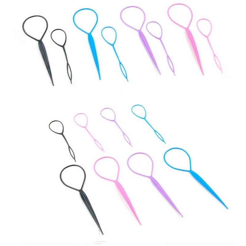 

Multi-style Women Hair Twist Styling Clip Stick Bun Maker DIY Hair Braiding Tools Hair Accessories Braider DIY Hairstyle